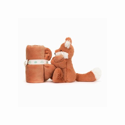 Jellycat Bashful Zorro Cub Chupetes | JFIL-08294